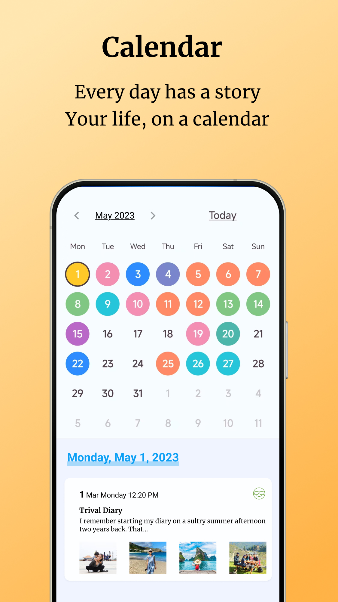 Diary Up screenshot 3